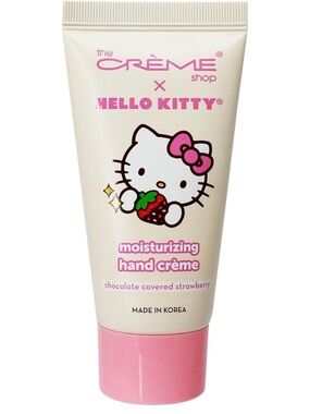 The Crème Shop Hello Kitty Moisturizing Hand Cream Choc Strawberry 1.69 fl oz